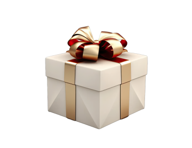 3 boyutlu bir noel hediyesi.