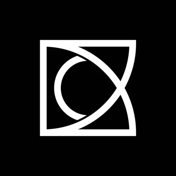Lettre Logo Design Template Elements Icône Vecteur Illustration — Image vectorielle