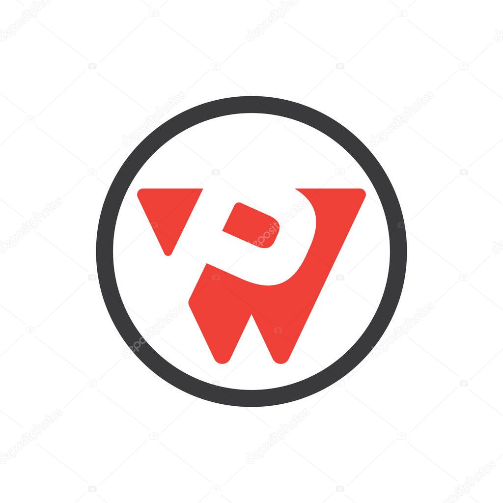 V letter vector logo icon