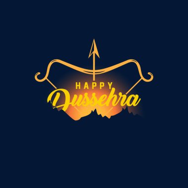 Mutlu Navratri Kutlaması için Vektör illüstrasyonu.