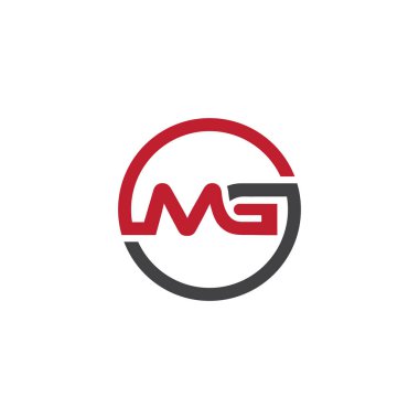Profesyonel ve Yaratıcı MG harf logosu tasarımı