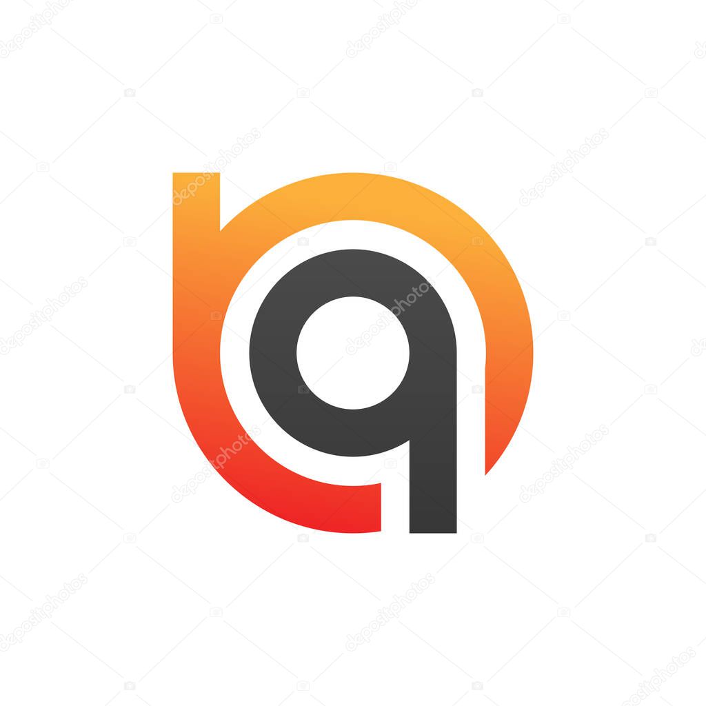 Modern Logo Vector and BQ logo design