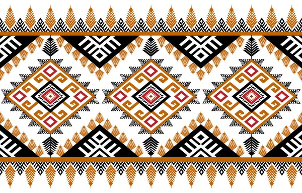 Abstracte Etnische Geometrische Patroon Vector Patroon Ontwerp Inheemse Afro Amerikaanse — Stockvector