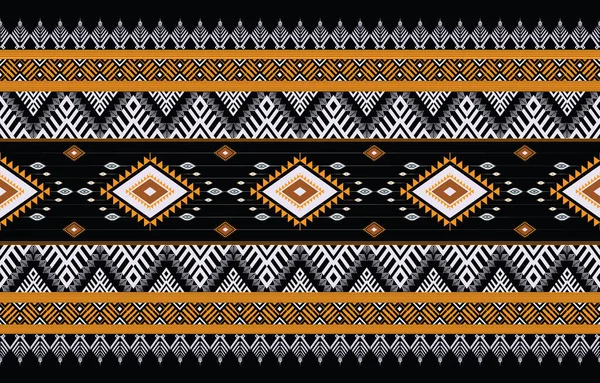 Abstrakter Ethnisch Geometrischer Mustervektor Muster Design Native African American Mexican — Stockvektor