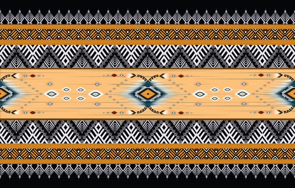 抽象民族幾何学的パターンベクトル ネイティブ アフリカ系アメリカ人によるパターンデザインメキシコのアステカのモチーフとボヘミアンのパターンベクトル タイル サロン シルク バティック およびパッケージ用に設計されています ベクターイラスト — ストックベクタ
