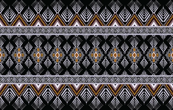 Vector Patrón Geométrico Étnico Abstracto Diseño Patrones Motivo Azteca Mexicana — Vector de stock