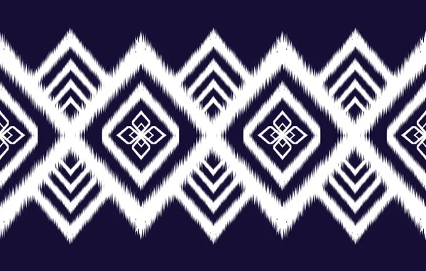 Ikat Patrón Diseño Eethnic Ikat Patrón Oriental Afroamericano Mexicano Azteca — Archivo Imágenes Vectoriales