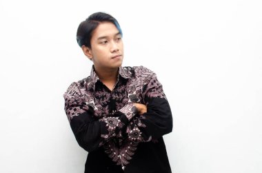 Genç Asyalı adam portresi 