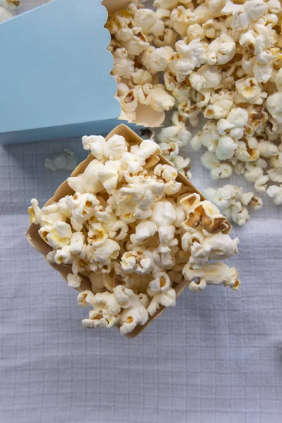 Kino Snack Konzept Das Essen Für Film Und Unterhaltung Aus — Stockfoto