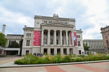 Letonya Ulusal Operası (Letvijas Nacionala Opera un Balets) 19.07.2024 Riag, Letonya.