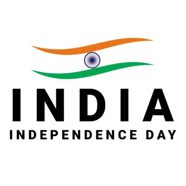 Dilekler için Bağımsızlık Günü metni ve üç renkli bayrak ile selamlama