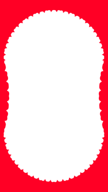 Kırmızı şenlik çerçevesi arkaplanı