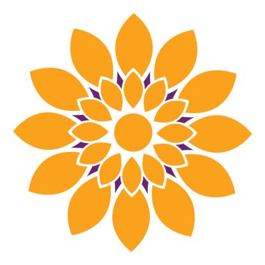 Sarı ve beyaz çiçek vektörü