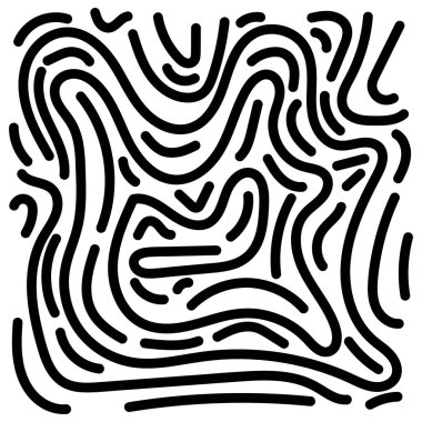 Kumaş tekstil için soyut dalga çizgileri arkaplanı