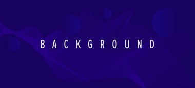 mavi soyut dalgalar vektör arka plan