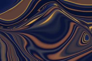 Kahverengi ve mavi sıvı arka plan