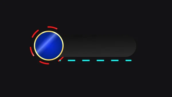 Απλή Φουτουριστική Γεωμετρική Κάτω Τρίτη Διακεκομμένες Γραμμές Animation Υψηλή Ανάλυση — Φωτογραφία Αρχείου