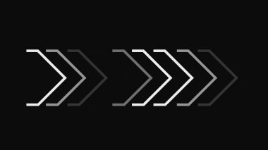 Flat 2d Canlandırma Arrow geçiş arkaplanı. Anime biçimi Ok Arkaplanı.