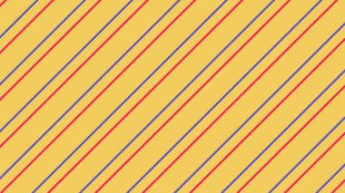 Yellow and pink colored simple lines geometric background