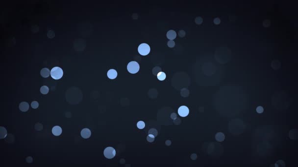 크리스마스를 추상적 초현실적 60Fps 입자들 초현실적 입자들은 아래로 떨어집니다 폭발하는 — 비디오