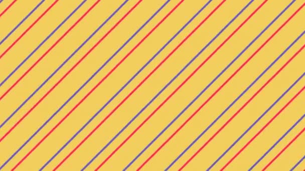 バイオレットとピンクは4K 60Fpsで単純な線の幾何学的背景を着色 Alpha Rgb — ストック動画