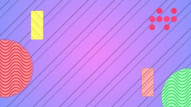 Minimalist Funk: Oyuncu ve Moda Estetiği ile Çağdaş ve Etkileyici Görüntü Arkaplan Hareketi Grafiği