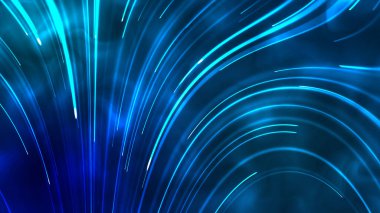 Fiber Rüyalar: 3 Boyutlu Parçacık Teknolojisi Tarafından Büyüleyici 4K Animasyon İplik benzeri ve Ruhsal Arkaplan Oluşturma