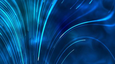 Fiber Rüyalar: 3 Boyutlu Parçacık Teknolojisi Tarafından Büyüleyici 4K Animasyon İplik benzeri ve Ruhsal Arkaplan Oluşturma