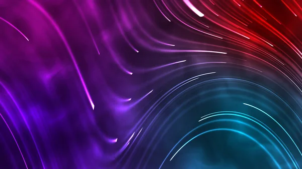 Fiber Rüyalar: 3 Boyutlu Parçacık Teknolojisi Tarafından Büyüleyici 4K Animasyon İplik benzeri ve Ruhsal Arkaplan Oluşturma