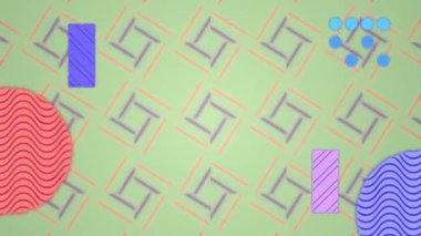 Minimalist Funk: Oyuncu ve Moda Estetik, 4K UHD çözünürlüklü Çağdaş ve Etkileyici Video Arkaplan Hareketi Grafiği. Modern moda stilleri.