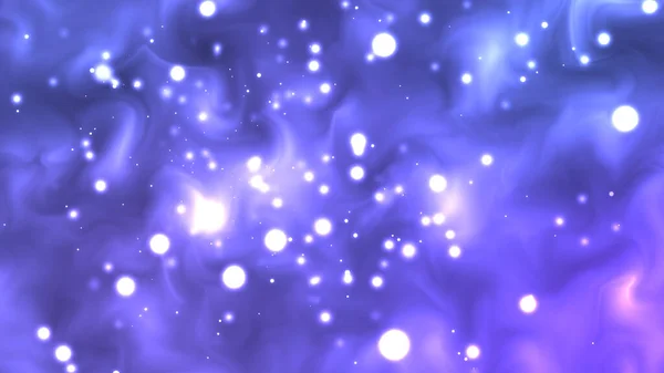 银河幻景 宇宙色彩和恒星粒子在空间背景下迷人的展现 — 图库照片