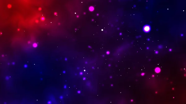Paesaggio Dei Sogni Galattici Affascinante Esposizione Colori Cosmici Particelle Stellate — Foto Stock