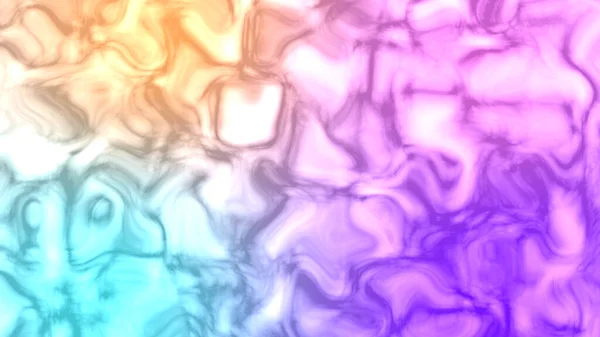 Fluid Artistry Mesmerizing Computer Generated Animation Abstract Watercolor Mixing Blending — Fotografia de Stock
