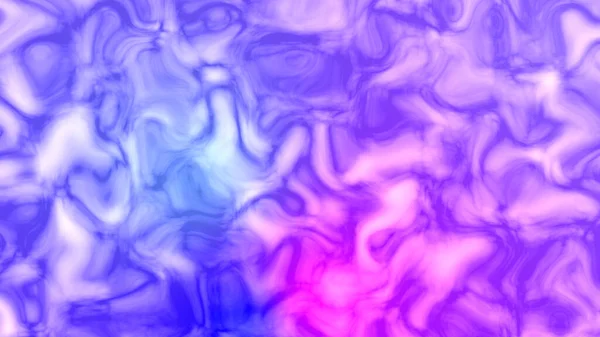 流体艺术 一种令人着迷的计算机生成的抽象水色混合 混音和流动在色彩交响乐中的动画 一种高分辨率的油墨运动过渡下降 — 图库照片