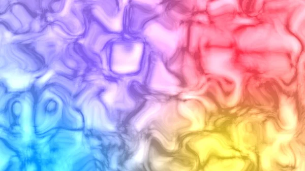 Fluid Artistry Mesmerizing Computer Generated Animation Abstract Watercolor Mixing Blending — Φωτογραφία Αρχείου
