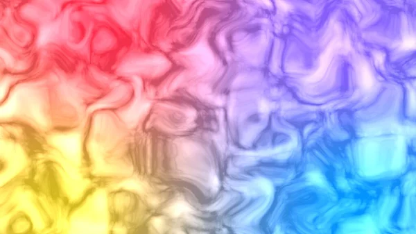 Fluid Artistry Mesmerizing Computer Generated Animation Abstract Watercolor Mixing Blending — Stock fotografie