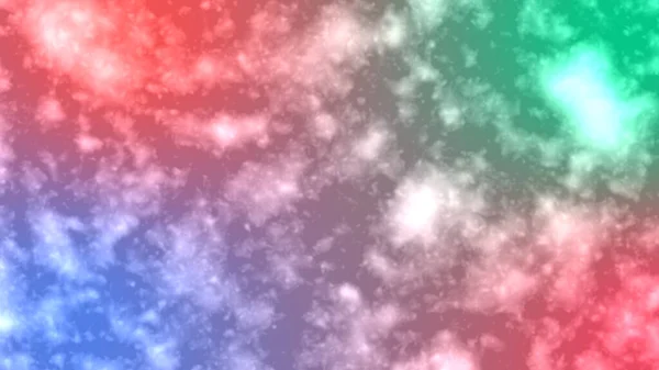 Заколдованное Небо Анимация Разноцветных Шумных Облаков Мерцающих Звезд Создание Мечтательного — стоковое фото
