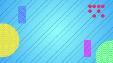 Minimalist Funk: Oyuncu ve Moda Estetik, 4K UHD çözünürlüklü Çağdaş ve Etkileyici Video Arkaplan Hareketi Grafiği. Modern moda stilleri.