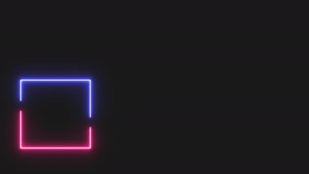 Neon Nights Uhd Motion Graphics Display Lower Third Designs Title — Vídeos de Stock