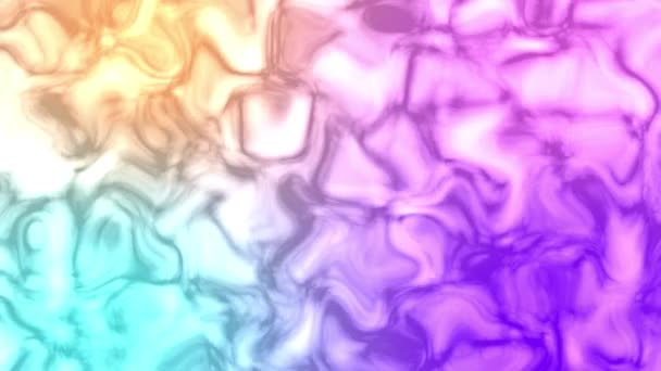 流体芸術 メディア化する4K Uhdコンピュータで生成される抽象的なアニメーション色のシンフォニーにおける水彩混合 および流れ インクの動きの遷移が高解像度で低下 — ストック動画