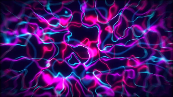 Kendinizi Renkli Gürültü Arkaplan Animasyonumuzla Canlı Kaos Daldırın Dinamik Renk — Stok fotoğraf