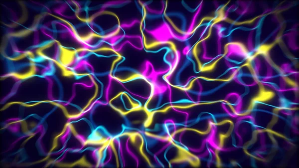 Kendinizi Renkli Gürültü Arkaplan Animasyonumuzla Canlı Kaos Daldırın Dinamik Renk — Stok fotoğraf