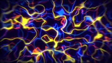 4K 25FPS Renkli Arka plan Animasyonumuzla Kendinizi Canlı Kaos 'a Götürün - Dinamik Renk ve Hareketin Görsel Senfonisi!