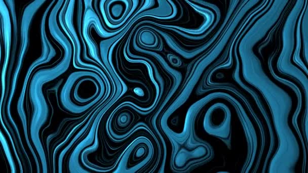 Experimente Beleza Movimento Fluidos Com Uma Pintura Mármore Abstrato Hipnotizante — Vídeo de Stock