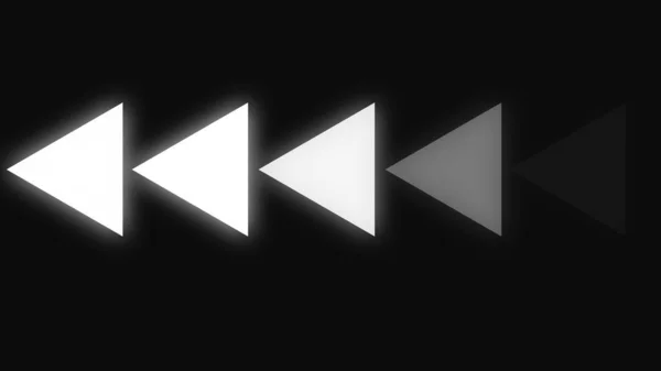 ループ可能な矢印の背景イラスト 矢印遷移の背景 — ストック写真