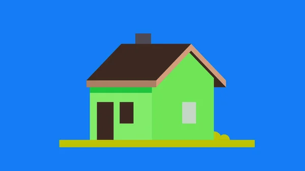 Simple House Animation Conceptual Clip Boosting House Sales Real Estate — Stock Photo, Image