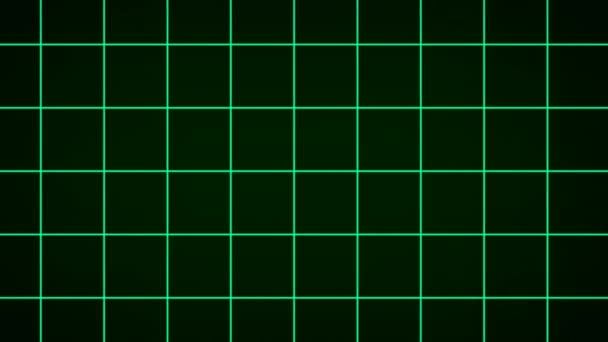 Simple Moving Glowing Grid Background Animation Uhd Resolution Easy Use — Wideo stockowe