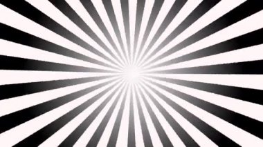 4K 60FPS 'de yaratıcı anime tarzı karikatür arka plan animasyonu. Yıldız patlaması retro-stil mizah arkaplan animasyonu 4K.