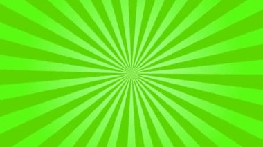 4K 60FPS 'de yaratıcı anime tarzı karikatür arka plan animasyonu. Yıldız patlaması retro-stil mizah arkaplan animasyonu 4K.