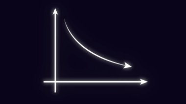 Şebeke ve kamera hareketleriyle (35 mm) iş büyümesi yüksek teknoloji grafik animasyonu (35 mm) ızgara ve noktalı yüksek teknoloji iş geliştirme grafiği.